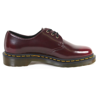 Dr. Martens - VEGAN 1461 cherry red cambridge brush 3-eye shoe