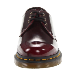 Dr. Martens - VEGAN 1461 cherry red cambridge brush 3-eye...