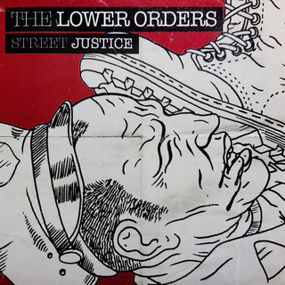 Lower Orders, The - street justice clear white black red splatter 7