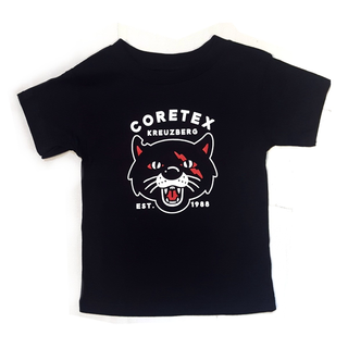 Coretex - Baby Panther Kids T-Shirt Black