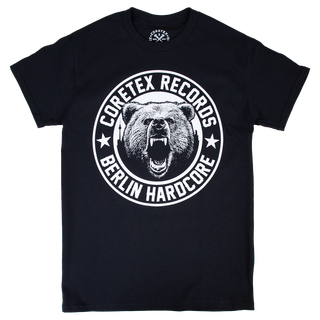 Coretex - Bear T-Shirt Black/White