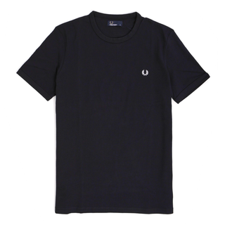 Fred Perry - Ringer T-Shirt M3519 navy 608 XXL