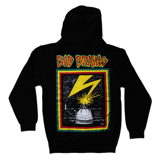 Bad Brains - Capitol Zip-Hooded Sweatshirt L