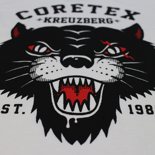 Coretex - Panther T-Shirt white