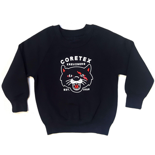Coretex - Baby Panther Kids Sweatshirt Black
