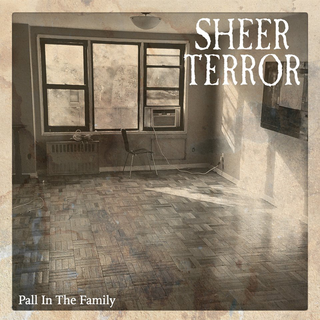 Sheer Terror - Pall In The Family orange black splatter 7