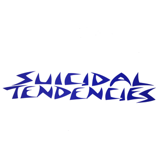 Suicidal Tendencies - STLS2 Sticker blue on white
