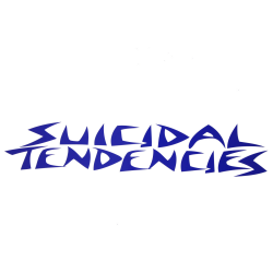 Suicidal Tendencies - STLS2 Sticker blue on white