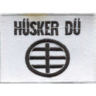 Hüsker Dü - logo white