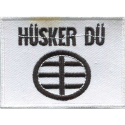 Hüsker Dü - logo white