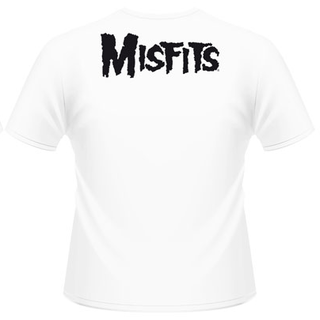 Misfits - All Over Skull T-Shirt white