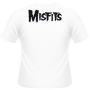 Misfits - All Over Skull T-Shirt white