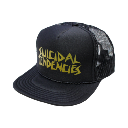 Suicidal Tendencies - Classic OG Flip Up Hat gold on black