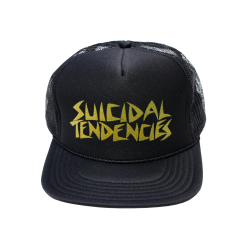 Suicidal Tendencies - Classic OG Flip Up Hat gold on black