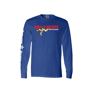 Gorilla Biscuits - Hold Your Ground Longsleeve Royal Blue