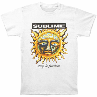 Sublime - 40 Oz. To Freedom T-Shirt white