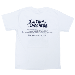 Suicidal Tendencies - Charlie T-Shirt white