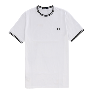 Fred Perry - twin tipped T-Shirt M1588 white 100 XL