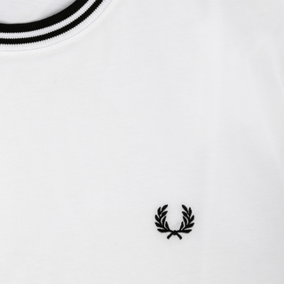 Fred Perry - twin tipped T-Shirt M1588 white 100 XXL