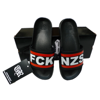 FCK NZS - Logo Badelatschen 2.0 Black