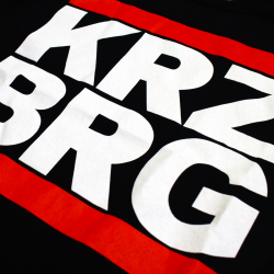 KRZ BRG - logo black wide neck