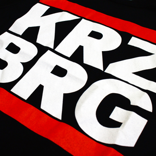 KRZ BRG - logo black wide neck S