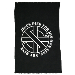 Crass - jesus died for his own sins