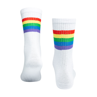 Sixblox. - Pride Socks White