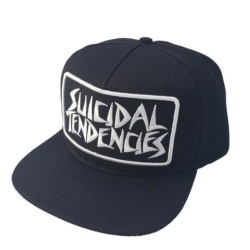 Suicidal Tendencies - logo patch snap back black