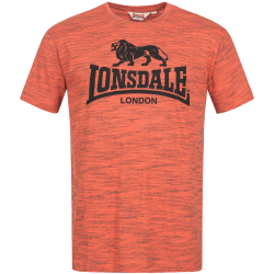 Lonsdale - Gargrave T-Shirt Marl Orange/Black