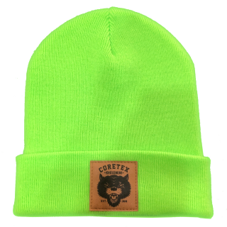 Coretex - Panther Beanie Fluorescent Green