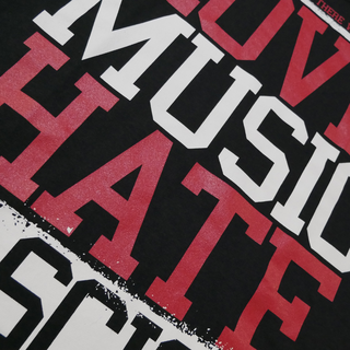 Love Music Hate Fascism - Logo T-Shirt black XS
