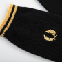 Fred Perry -Tipped Socks C7170 black/champagne 157