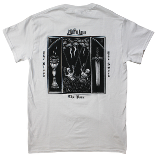 Lions Law - the pain, the blood and the sword white XL