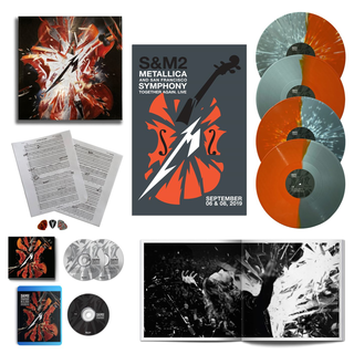 Metallica - S&M 2 ltd. color 4xLP+Blu-Ray Deluxe Box Set