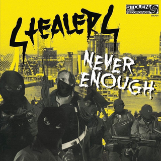 Stealers - Never Enough ltd. black LP