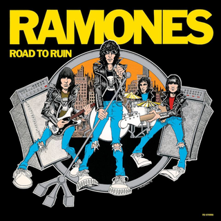 Ramones - road to ruin black LP