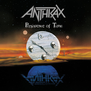 Anthrax - Persistence Of Time (Anniversary Edition) orange black swirl 4xLP