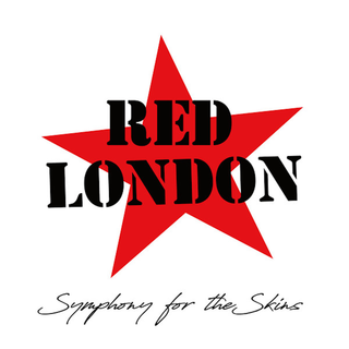 Red London - Symphony For The Skins clear red LP