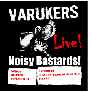 Varukers, The - Live Noisy Bastards red LP