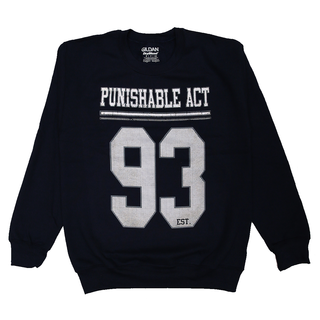 Punishable Act - est. 93 navy/white