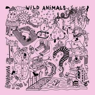 Wild Animals - B-Sides silkscreened clear 10
