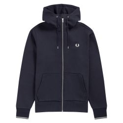 Fred Perry Hooded Zip Through Sweatshirt J7536 navy 795 149 99