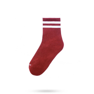 American Socks - Crimson Ankle High