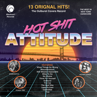 V/A - Hot Shit Attitude: The Outburst Covers Record splatter LP