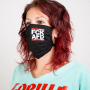 Coretex - FCK AFD Covid-19 Maske Black