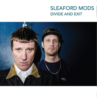 Sleaford Mods - Divide And Exit transparent blue LP